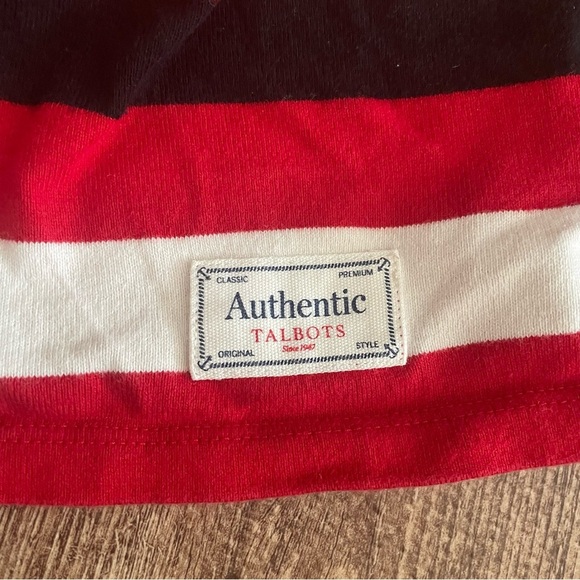 Talbots Authentic Talbots Tee - Slope Stripe Size Large - Picture 5 of 5